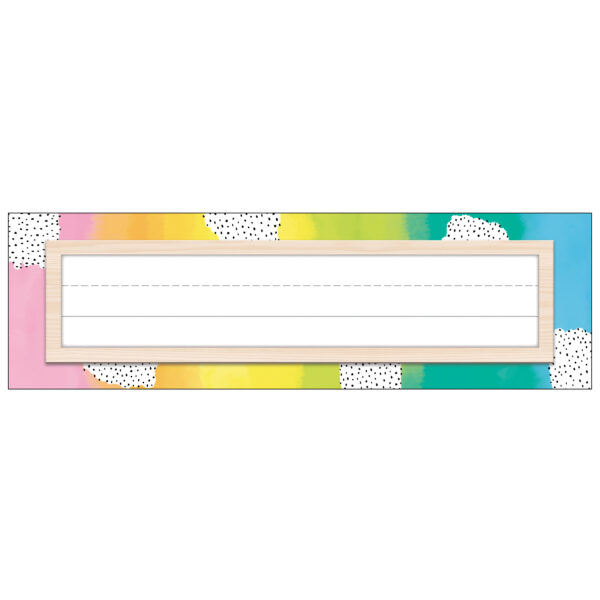 Creatively inspired Nameplates, 36 Per Pack, 6 Packs