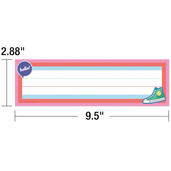 We Stick Together Name Plates, 36 Per Pack, 6 Packs