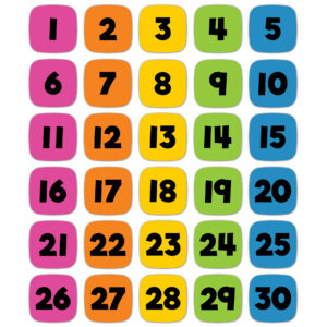 Edu-Clings Silicone Set: Numbers Manipulative