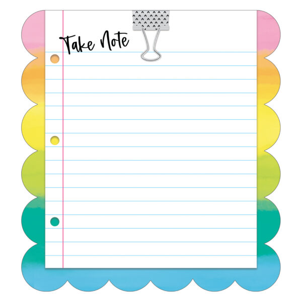 Creatively Inspired Take Note Notepad, 5.75" x 6.25", Pack of 6