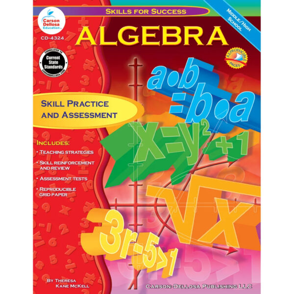 Skills for Success Algebra Resource Book, Grades 6-12, Paperback