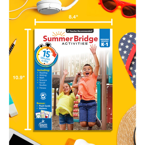 Summer Bridge Activities Workbook, Grade K-1, Paperback