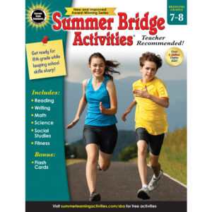 Summer Bridge Activities Workbook, Grade 7-8, Paperback