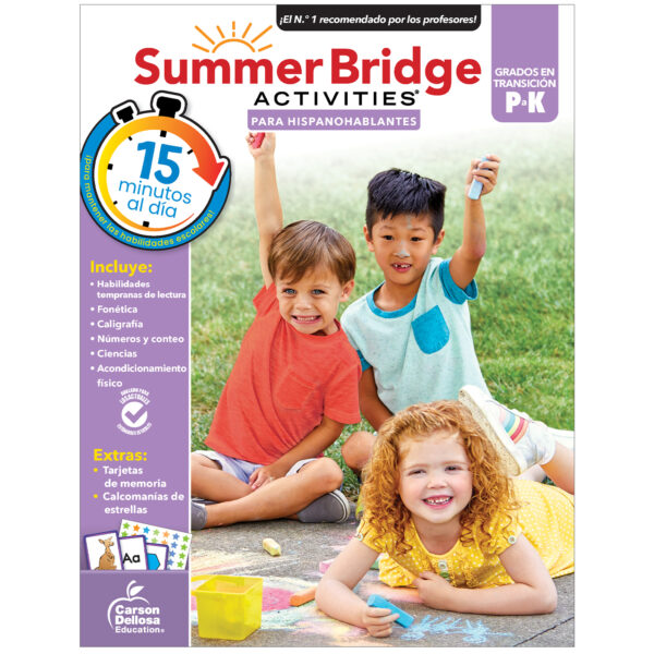 Summer Bridge Activities Spanish, Grade PreK-K