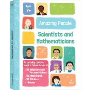 Amazing People: Scientists and Mathematicians Activity Book