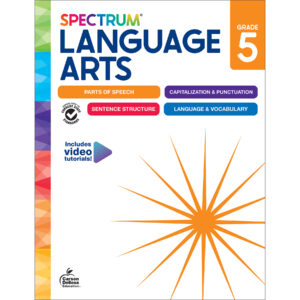 Spectrum Language Arts Workbook, Grade 5