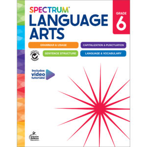 Spectrum Language Arts Workbook, Grade 6