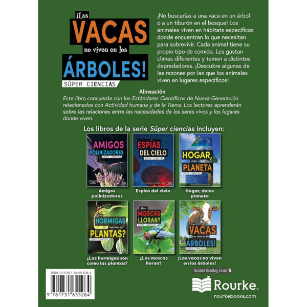 Las vacas no viven en los árboles!