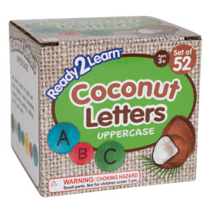 Coconut Letters - Uppercase - Set of 52