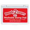 Washable Stamp Pad - Red - Pack of 6