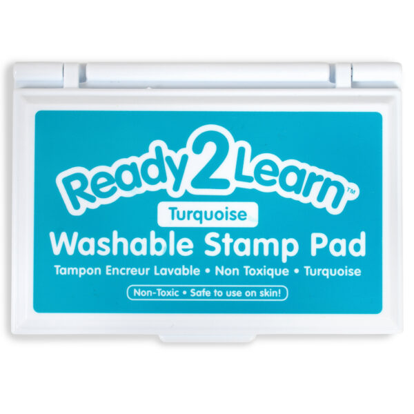 Washable Stamp Pad - Turquoise - Pack of 6