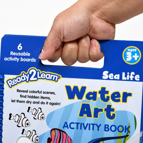 Water Art Activity Book - Sea Life, Pack of 6