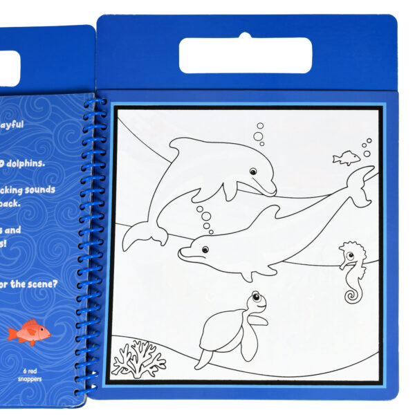 Water Art Activity Book - Sea Life, Pack of 6