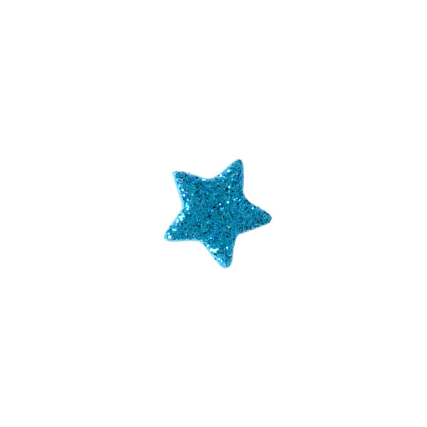 Glitter Foam Stickers - Stars - Multicolor, 168 Per Pack, 3 Packs