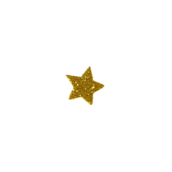 Glitter Foam Stickers - Stars - Silver and Gold, 168 Per Pack, 3 Packs