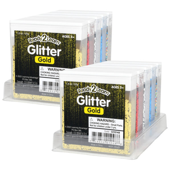 Glitter - Primary - 5 Per Set - 2 Sets