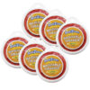 Jumbo Circular Washable Stamp Pad - Orange - 5.75" dia. - Pack of 6