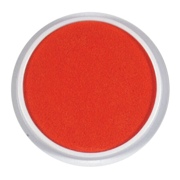 Jumbo Circular Washable Stamp Pad - Orange - 5.75" dia. - Pack of 6