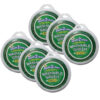 Jumbo Circular Washable Stamp Pad - Green - 5.75" dia. - Pack of 6