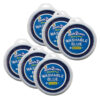 Jumbo Circular Washable Stamp Pad - Blue - 5.75" dia. - Pack of 6