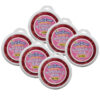 Jumbo Circular Washable Stamp Pad - Pink - 5.75" dia. - Pack of 6