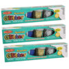 Creative Arts Glitter Set, 6 Per Pack, 3 Packs