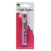 Aluminum Chalk Holder, Assorted Colors, Pack of 6