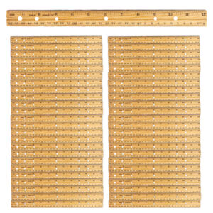 Economy Wood Ruler, Pack of 48