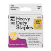 Heavy Duty Staples, 3-8", 1000 Per Pack, 6 Packs