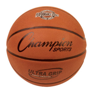 Ultra Grip Rubber Basketball with Bladder, Official Size 7