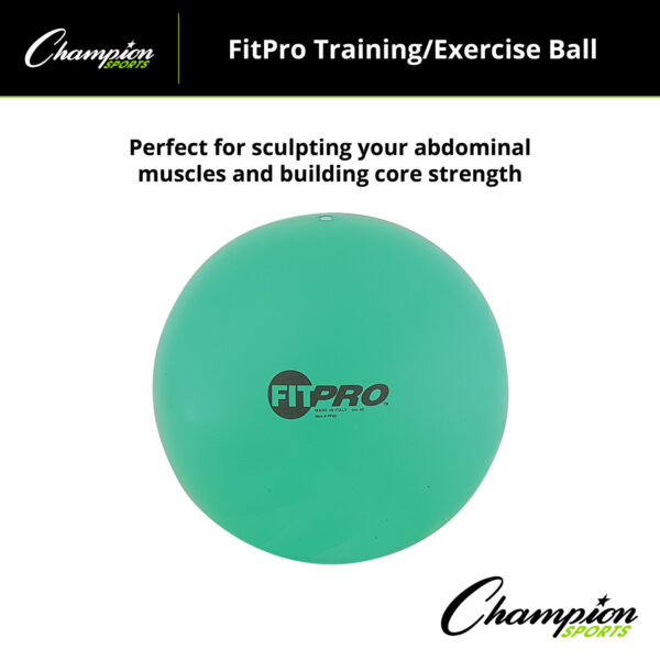 Fitpro Training & Exercise Ball, 42cm, Green