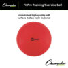 FitPro Training & Exercise Ball, 65cm, Red