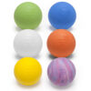 Official Lacrosse Ball Set, 6 Assorted Colors