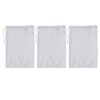 Equipment Bag, Mesh, 24" x 36", White, Pack of 3