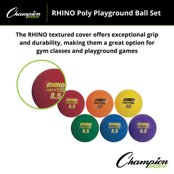 Rhino Poly 8.5-Inch Playground Ball Set