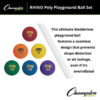 Rhino Poly 8.5-Inch Playground Ball Set