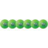 Rhino Skin 6-Inch Low Bounce Dodgeball Set, Neon Green, Set of 6