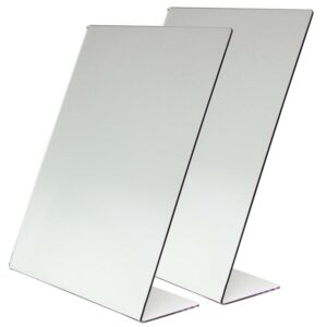 One-Sided Self-Portrait Mirror, 8-1-2" x 11", Pack of 2