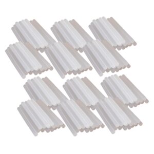 Hot Glue Sticks, Clear, 4" x 0.3125", 12 Per Pack, 12 Packs