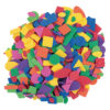 WonderFoam Craft Tub, Foam Shapes, Assorted Sizes, 1-2 lb. Per Pack, 2 Packs