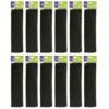 Regular Stems, Black, 12" x 4 mm, 100 Per Pack, 12 Packs