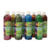 Glitter Glue, Assorted Confetti, 8 fl. oz., 8 Bottles