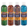 Glitter Glue, Assorted Confetti, 8 fl. oz., 8 Bottles