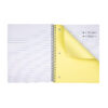 5-Subject Notebook, Wide Ruled, 180 Sheets, Assorted Colors, Pack of 3