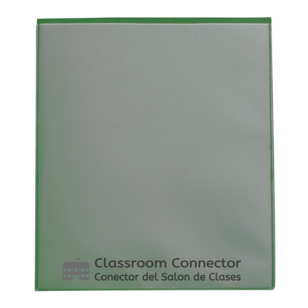 Classroom Connector School-To-Home Folders, Green, Box of 25