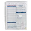 Super Heavyweight Poly Binder Pockets, Clear, Side Loading, 11" x 8.5", Pack of 10