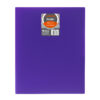 Two-Pocket Heavyweight Poly Portfolio Folder, Purple, Pack of 25