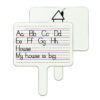 Two-Sided Dry Erase Answer Paddle, Pack of 6