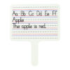 Two-Sided Dry Erase Answer Paddle, Pack of 6