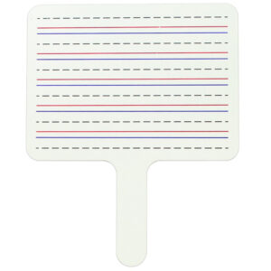 Two-Sided Dry Erase Answer Paddles, Set of 12